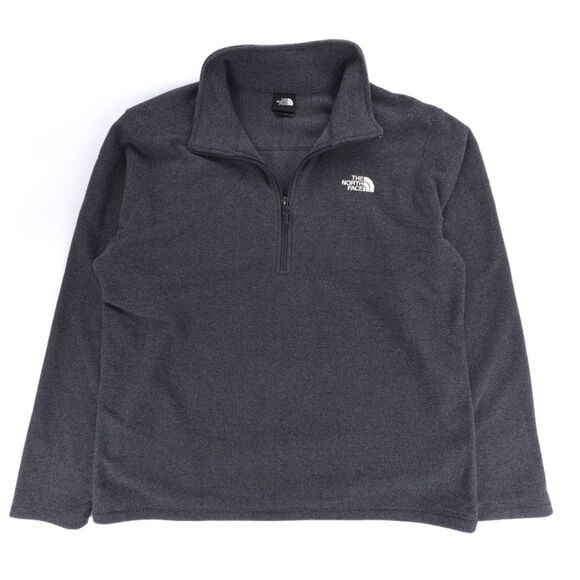 NEW North Face Textured Cap Rock 1/4 Zip‎ Fleece Jacket Gorpcore XL ASPHALT GREY - Picture 6 of 10